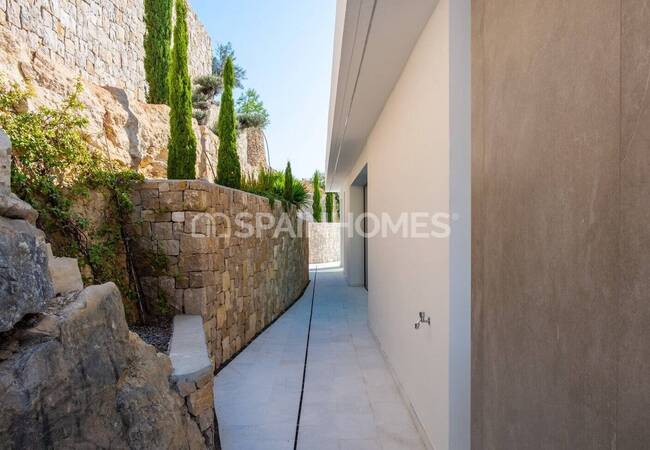 Huset Med Privat Pool I Benissa, Alicante 13