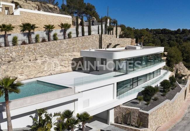 Huset Med Privat Pool I Benissa, Alicante 8