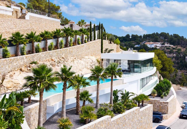 Huset Med Privat Pool I Benissa, Alicante 2