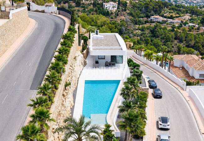 Huset Med Privat Pool I Benissa, Alicante 4