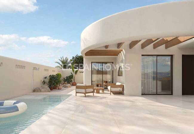 Fristående Golfvillor Med Privat Pool I Algorfa Alicante 1