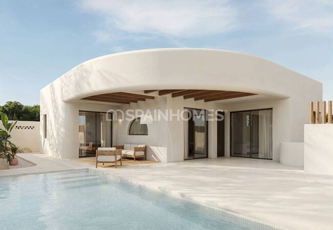 Fristående Golfvillor Med Privat Pool I Algorfa Alicante