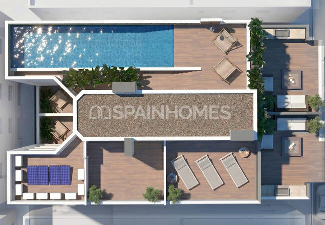 Apartamentos Con Piscina En La Azotea En Guardamar Del Segura 7