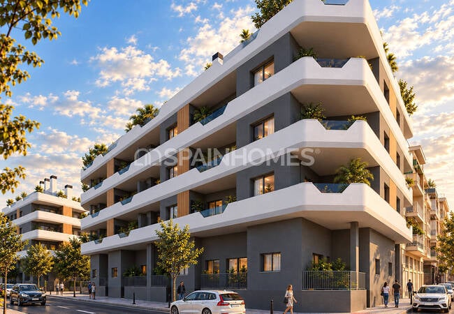 Alicante Santa Pola’da Ortak Havuzlu Satılık Modern Daireler