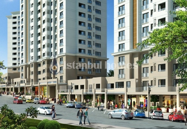 Квартиры с Видом на Ботанический Сад в Башакшехир 2