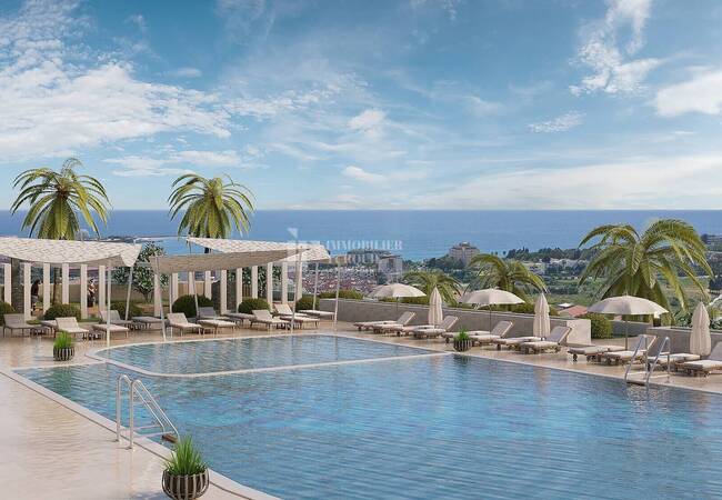 Immobilier Vue Sur Mer Et Montagne À Alanya Avsallar
