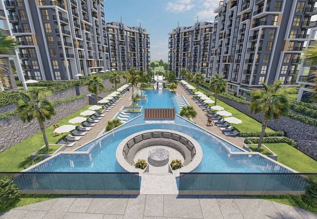 Appartements Résidentiels Avec Riches Installations À Alanya