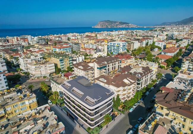 Immobilier Résidentiel Près De La Plage Au Centre À Alanya
