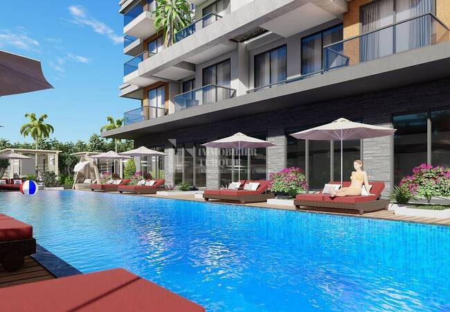 Immobilier Vue Sur Mer Dans Une Résidence À Alanya Avsallar