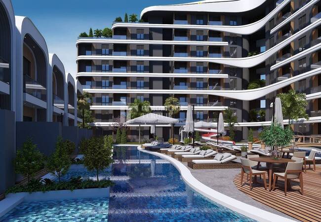 Neuf Appartements À Aksu Antalya Dans Un Quartier Prestigieux
