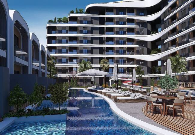 Neuf Appartements À Aksu Antalya Dans Un Quartier Prestigieux