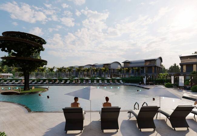 Villas Neuves Dans Une Résidence Luxueuse À Antalya Aksu