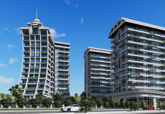 Appartements Élégants Dans Une Résidence À Alanya Mahmutlar