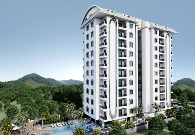 Appartements Résidentiels À Distance De Marche De Mer À Alanya