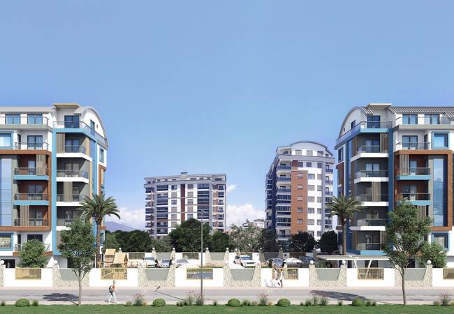 Immobiliers Dans Une Résidence Avec Des Installations À Gazipasa 1