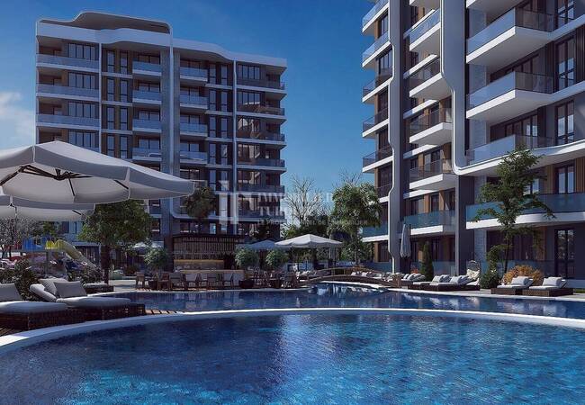Immobilier Dans Une Résidence Avec Aquaparc À Antalya Aksu