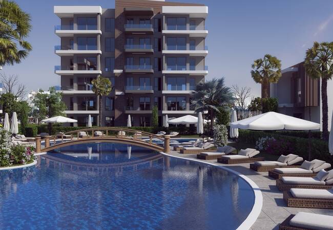 Luxueux Appartements D'investissement À Aksu Antalya