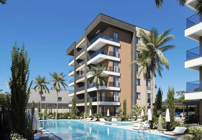 Appartement D’investissement Dans Résidence Neuve À Antalya