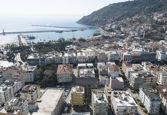 Immobiliers Dans Zone Centrale Près De La Mer À Alanya Antalya