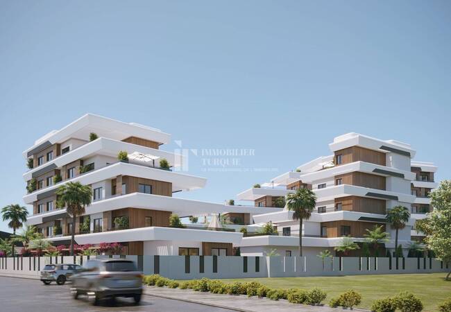 Appartements Résidentiels Avec Piscine De 400 M² À Antalya Aksu 1