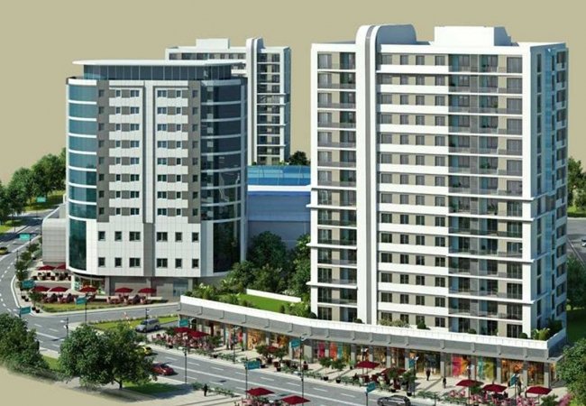 آپارتمانهای بزرگ در یک پروژه کاملاً مجهز در باشاکشهیر 1