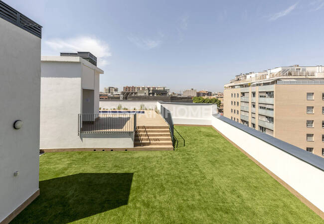 Elegante Apartamento Con Piscina Y Balcón En Barcelona 5