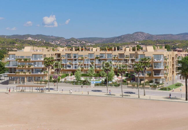 Lägenheter Vid Stranden Med Pool I Cubelles Barcelona 3