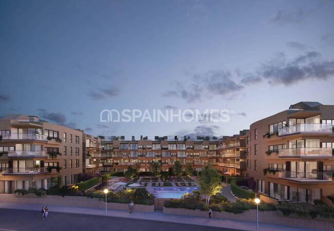 Lägenheter Vid Stranden Med Pool I Cubelles Barcelona 4