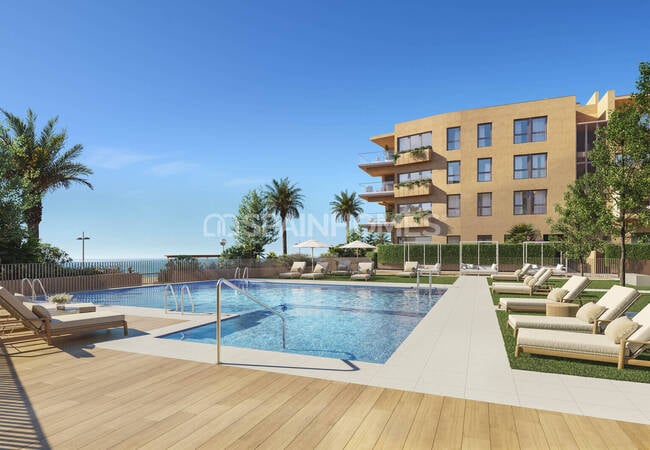 Barselona Cubelles’te Denize Sıfır Havuzlu Sitede Daireler 5