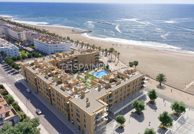 Pisos Con Piscina En Primera Línea De Playa En Cubelles Barcelona 2