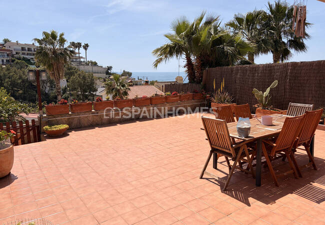 Villa Con Vistas Al Mar Y Piscina Compartida En Sitges, Barcelona 8