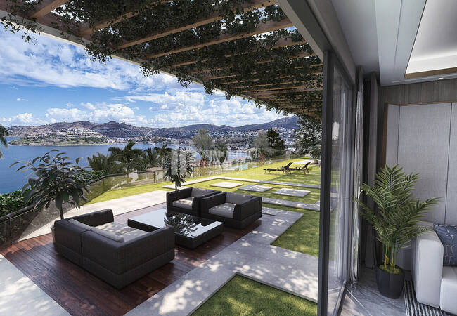 Luxueux Appartements Vue Panoramique Sur Mer À Yalikavak 1