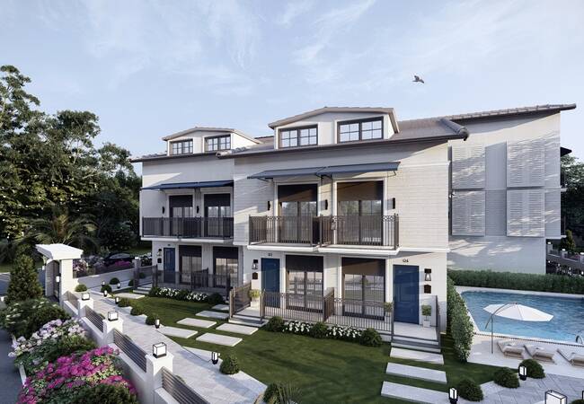 Appartements À Une Distance De Marche De La Plage À Fethiye