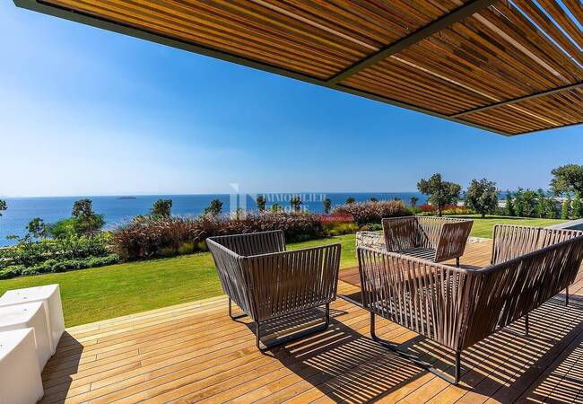 Villas Vue Panoramique Mer Avec Piscine Privée À Milas Bozbuk