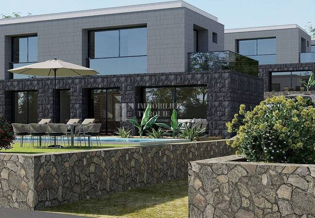 Villas Duplex D’investissement Avec Grand Jardin À Bodrum
