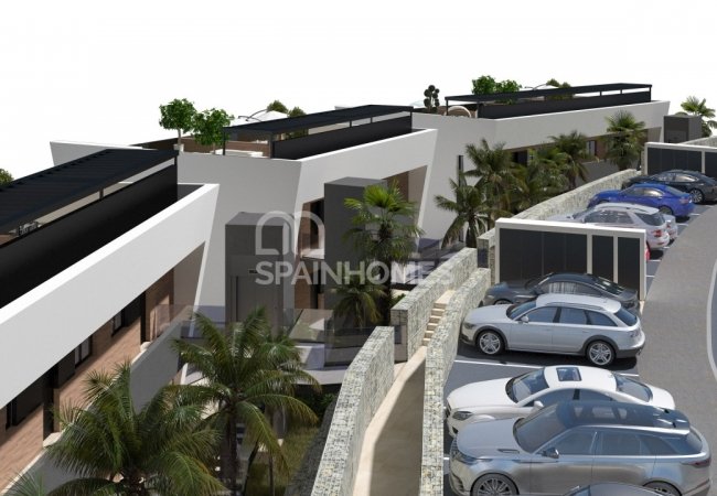 Finestrat Alicante’de Dağ ve Deniz Manzaralı Modern Daireler 5