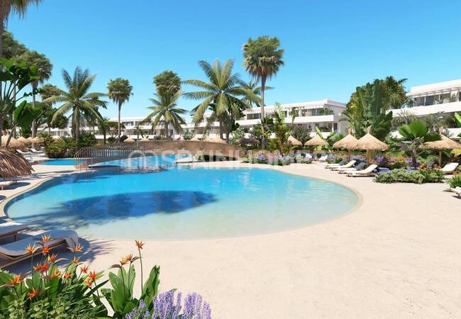 San Roque'da Golf Sahaları İle Çevrili Konumda Modern Daireler 1