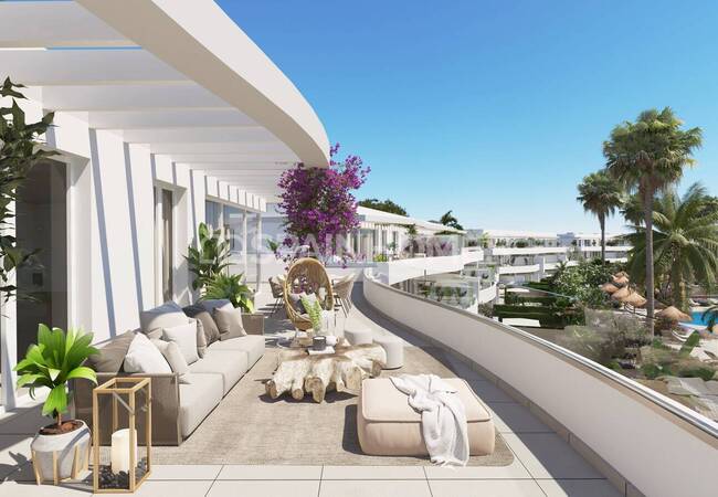 San Roque'da Golf Sahaları İle Çevrili Konumda Modern Daireler 11