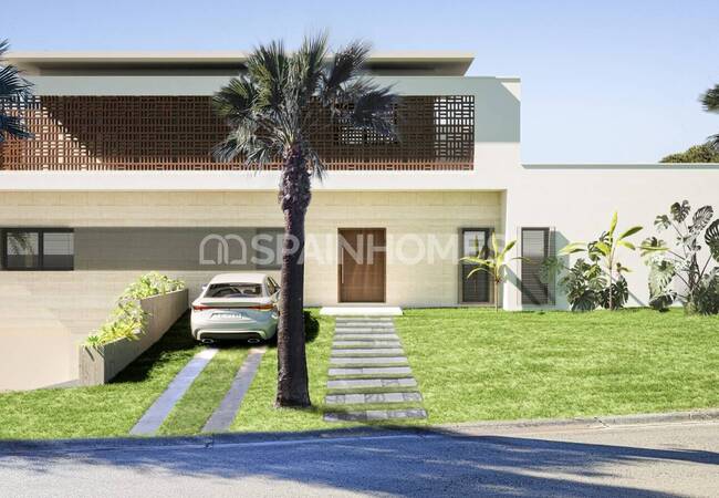 Sotogrande'de Golf Kulübüne Yakın 6 Yatak Odalı Geniş Villa 3