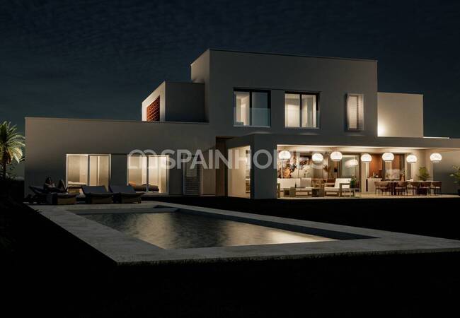 Sotogrande'de Golf Kulübüne Yakın 6 Yatak Odalı Geniş Villa 6
