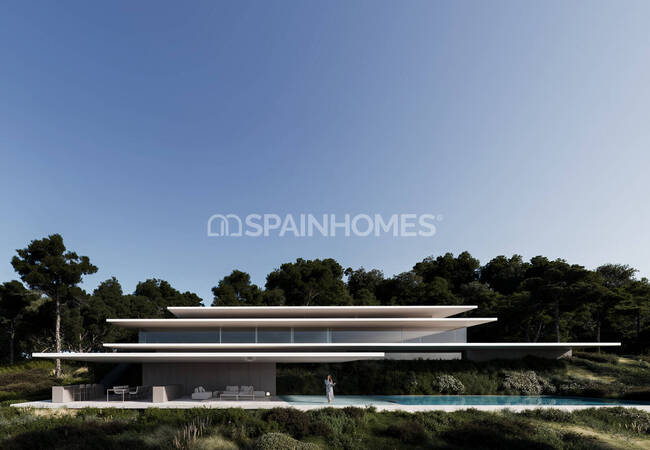 Sea and Golf-view Villa with Private Pool in Cadiz Sotogrande