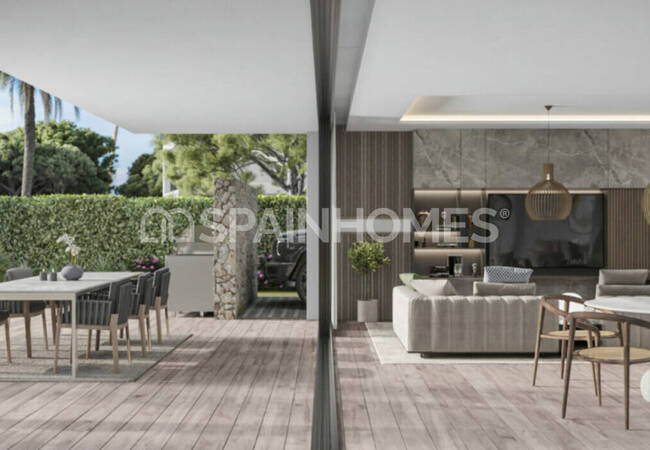 Cádiz Sotogrande'de Sahile ve Marinaya Yakın Modern Ev 8