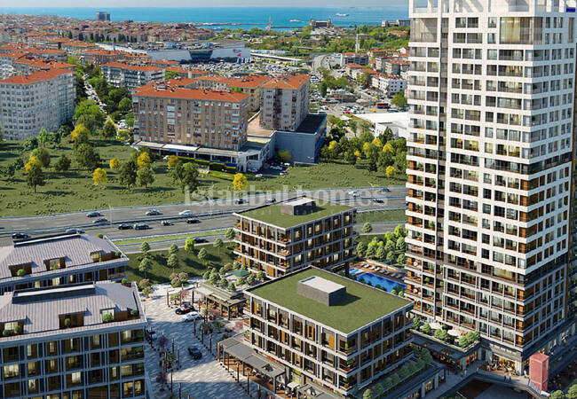 Appartements Élégants En Complexe Avec Centre Commercial À Kadıköy 4