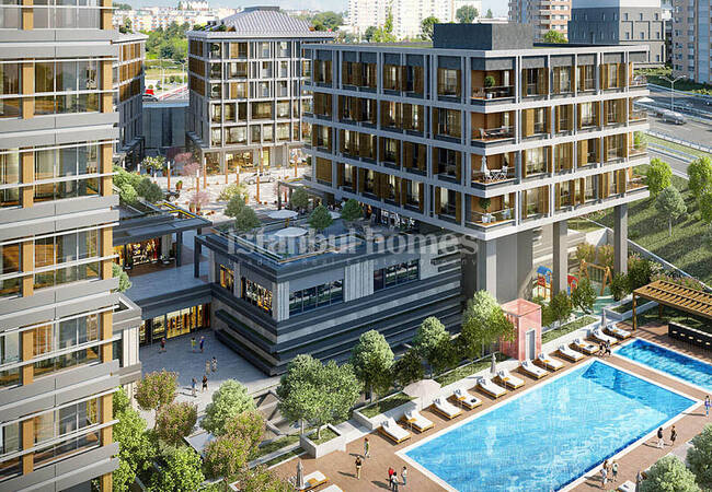 Appartements Élégants En Complexe Avec Centre Commercial À Kadıköy 5