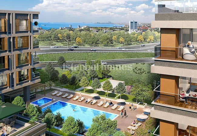 Appartements Élégants En Complexe Avec Centre Commercial À Kadıköy 6