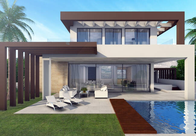 Sea View Villa with Contemporary Design in Benalmadena 1