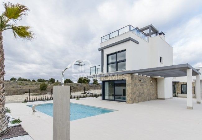 Современная Вилла с 4-мя Спальнями в Касталье, Аликанте 8