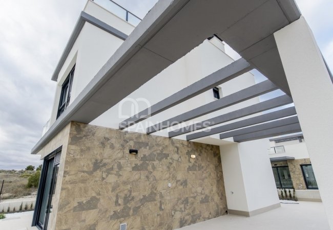 Современная Вилла с 4-мя Спальнями в Касталье, Аликанте 9