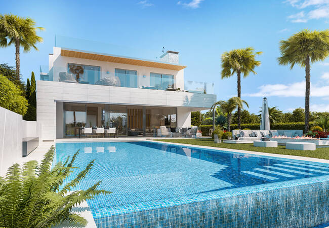 Villa Intelligemment Conçue Avec Piscine À Marbella 1