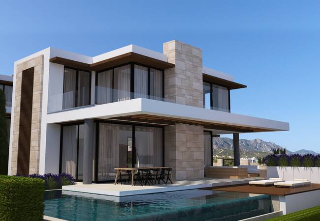 Villas Luxueuses Vue Mer À Vendre Dans Le Chypre Du Nord